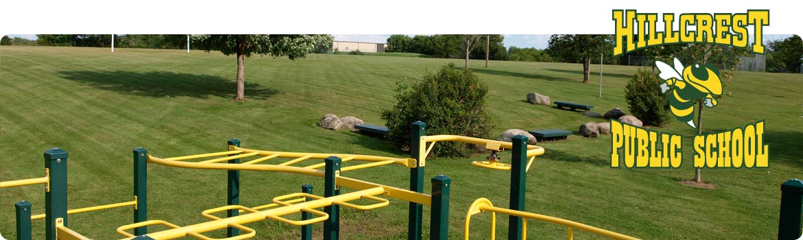 This is a view of our Outdoor Classroom from the top of our Junior/Intermediate Climber 